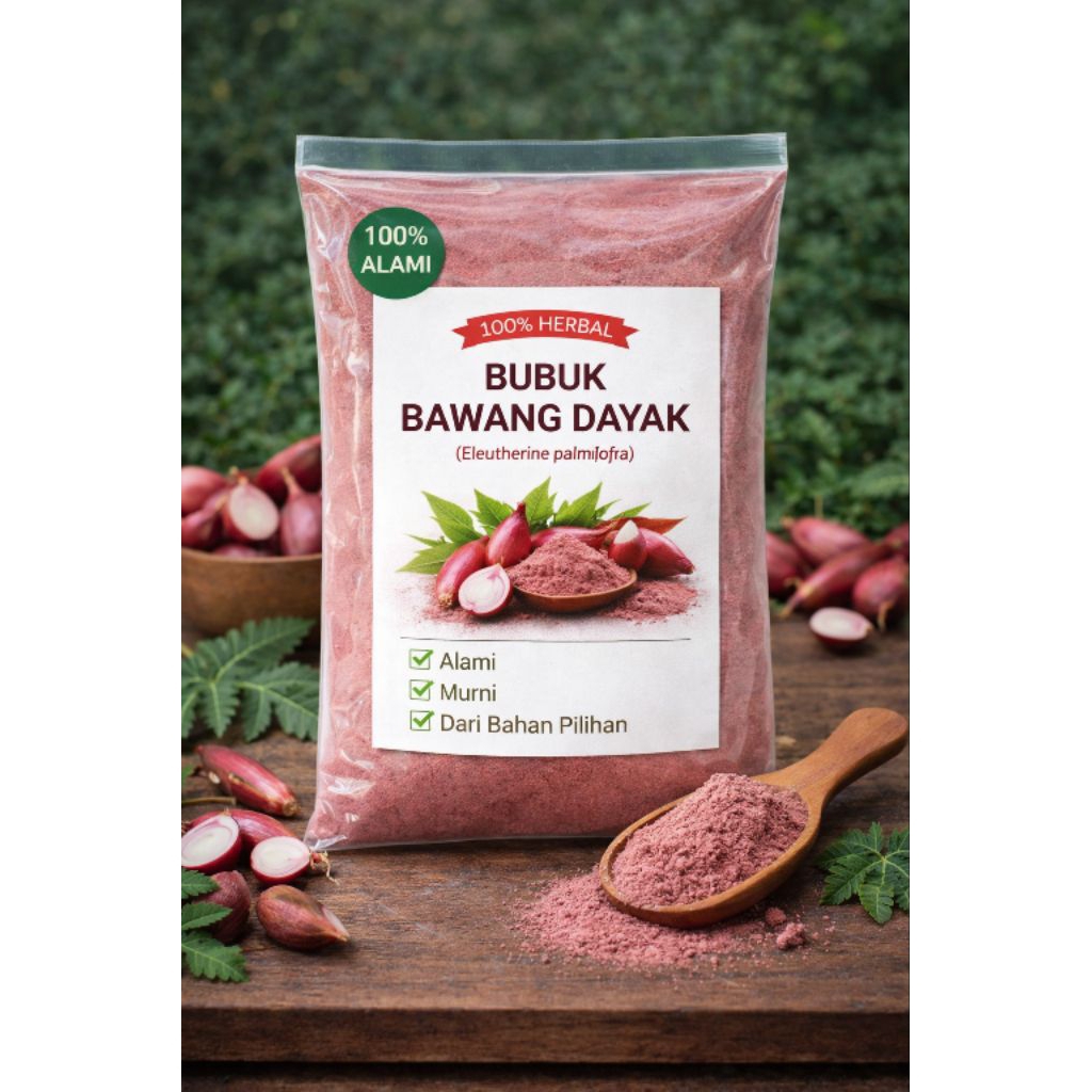 Bubuk Bawang Dayak 1kg. Serbuk Bawang Dayak 1kg. Asli. Alami. Tanpa Campuran