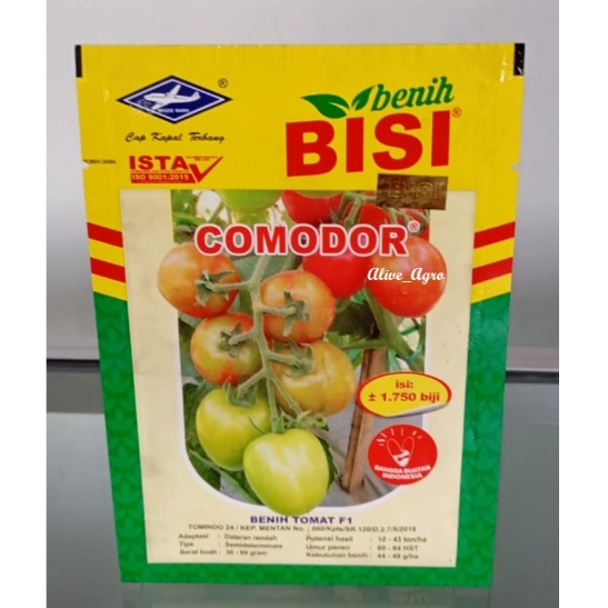 Benih Tomat Comodor 5 gr