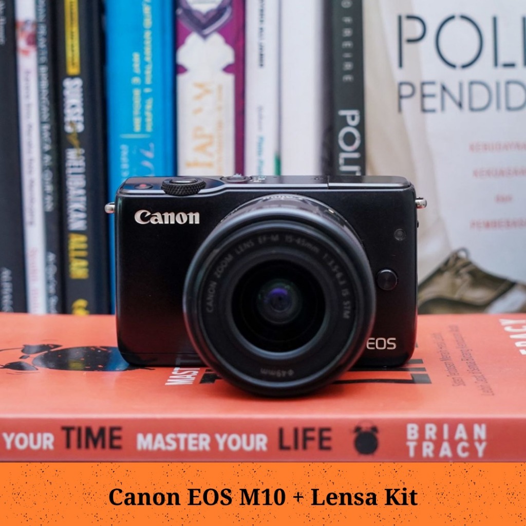 CANON EOS M10 + LENSA 15 45 MM