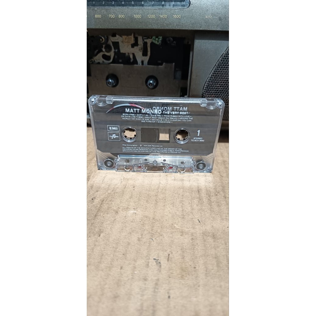 kaset pita the very best Matt Monro