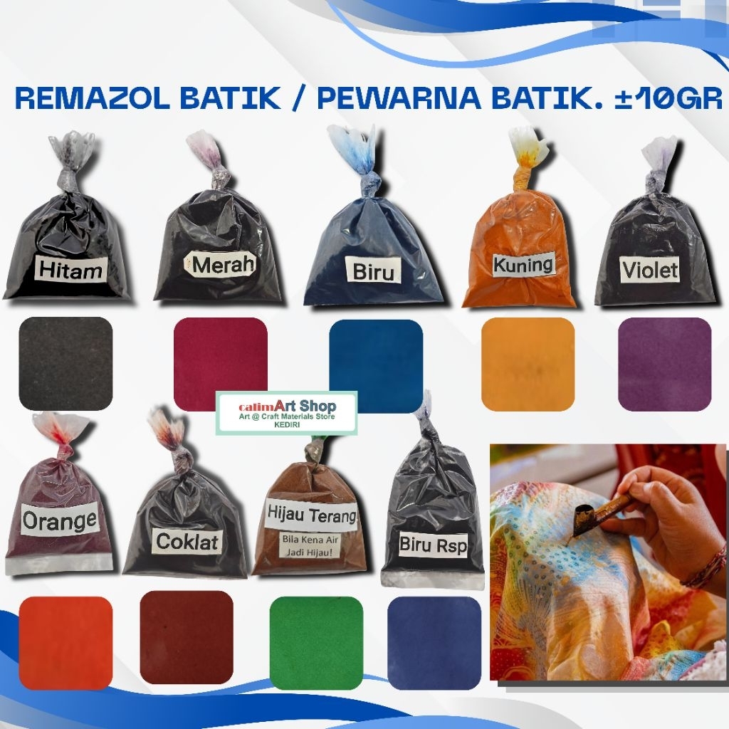 PEWARNA BATIK REMAZOL - PEWARNA BATIK REMASOL