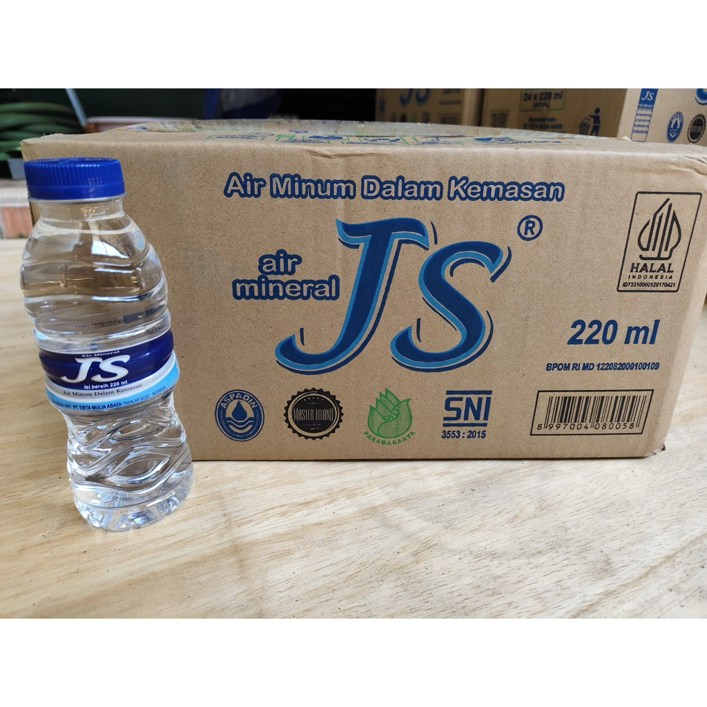 AIR MINERAL BOTOL JS 220ML ISI 24 x 220ML