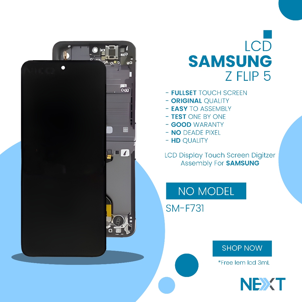 LCD Samsung Z Flip 5 - Include Frame Fullset Touchscreen