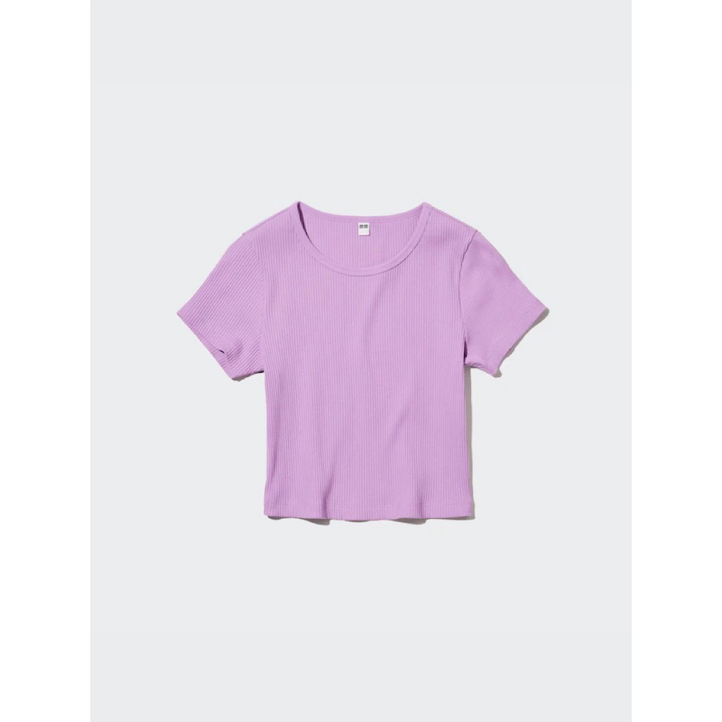 crop top lilac Uniqlo kids sz 160