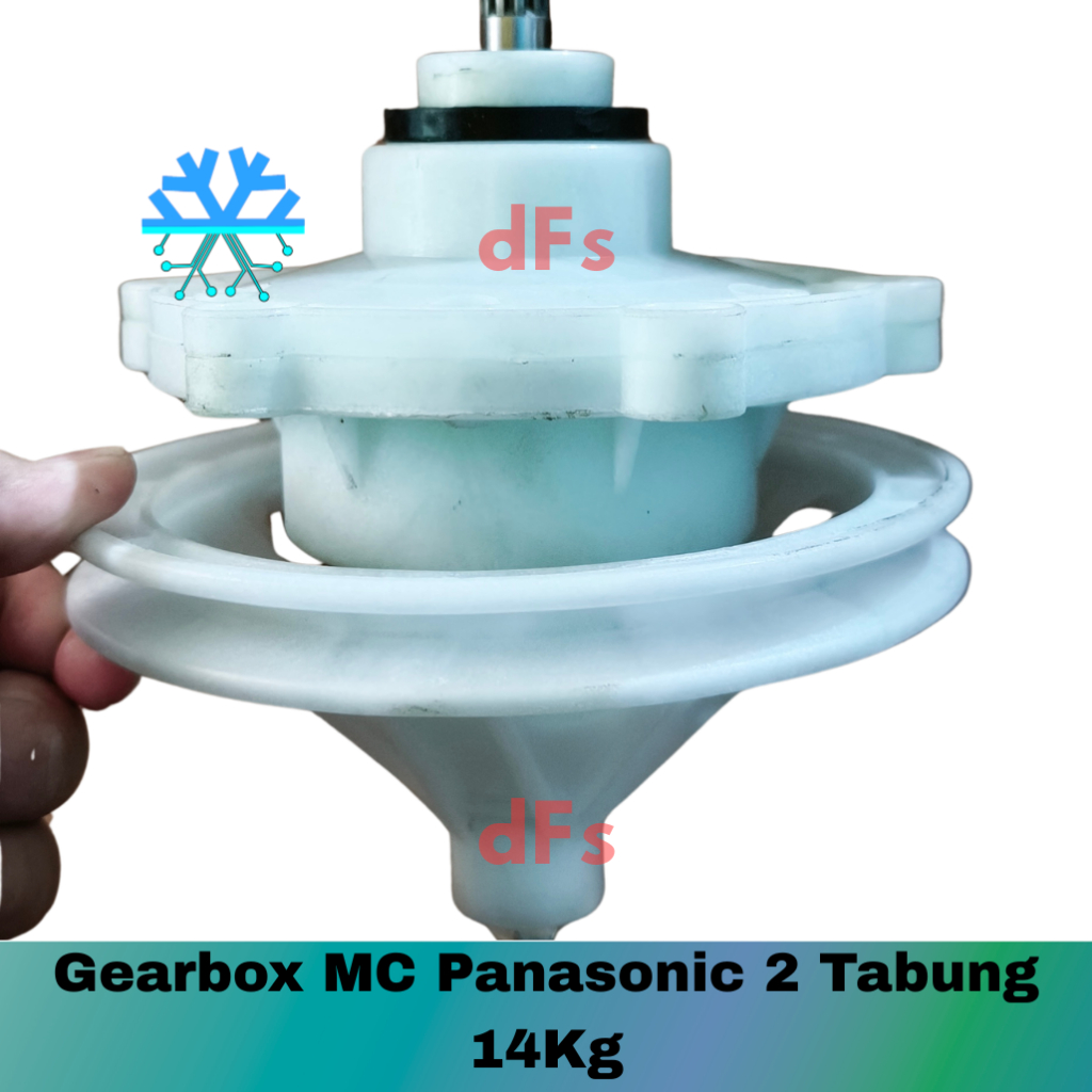 Gearbox Mesin Cuci Panasonic 2 Tabung 14 Kg