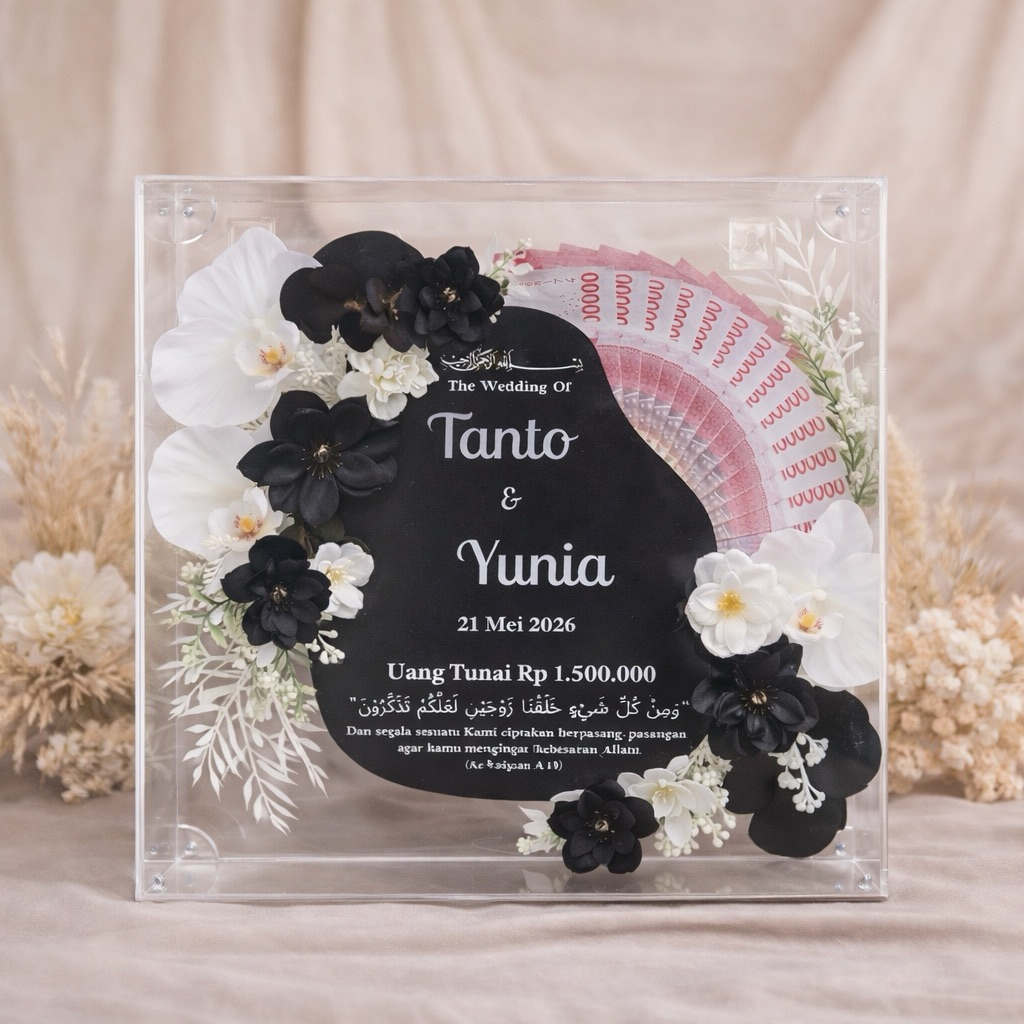 MAHAR AKRILIK MAHAR ACRYLIC PERNIKAHAN ACRYLIC BOX ACRYLIC PERNIKAHAN