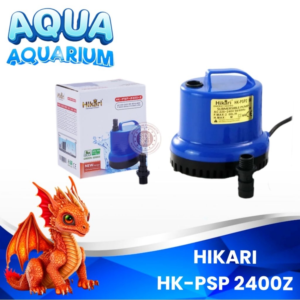 POMPA AQUARIUM KOLAM HIKARI HK PSP 2400Z WATER PUMP HIKARI 2400 Z