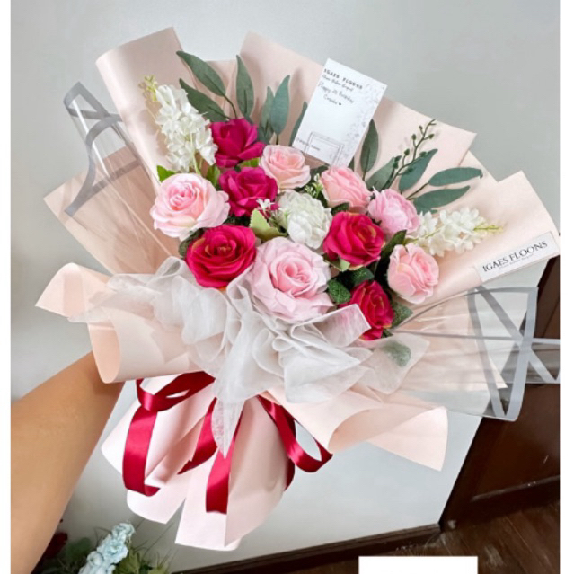 buket bunga artificial/ hand bouquet