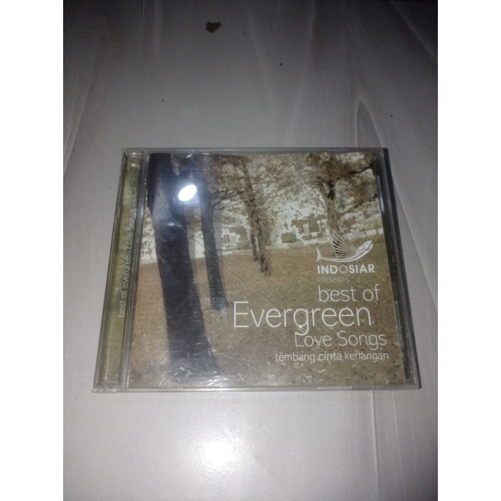 Kaset CD Best Of Evergreen Love Song