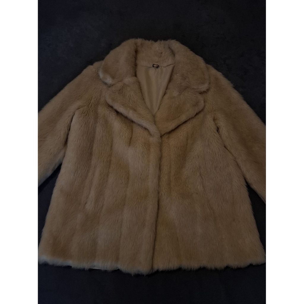 Private Collection Faux Fur Jacket Coat
