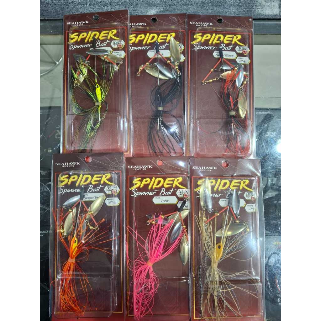 SEAHAWK SPINNER BAIT SPIDER 24 GRAM/UMPAN TOMAN GABUS