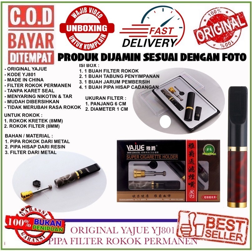Yajue YJ801 / YJ-801 / YJ 801 Permanen Untuk 8mm Teleskopik
