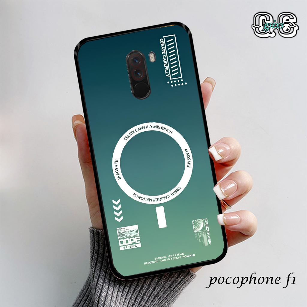 Casing Case Hp Xiaomi Pocophone  F1 [ MAGSF ] Aneka casing, custom case, case aesthetic case murah,c