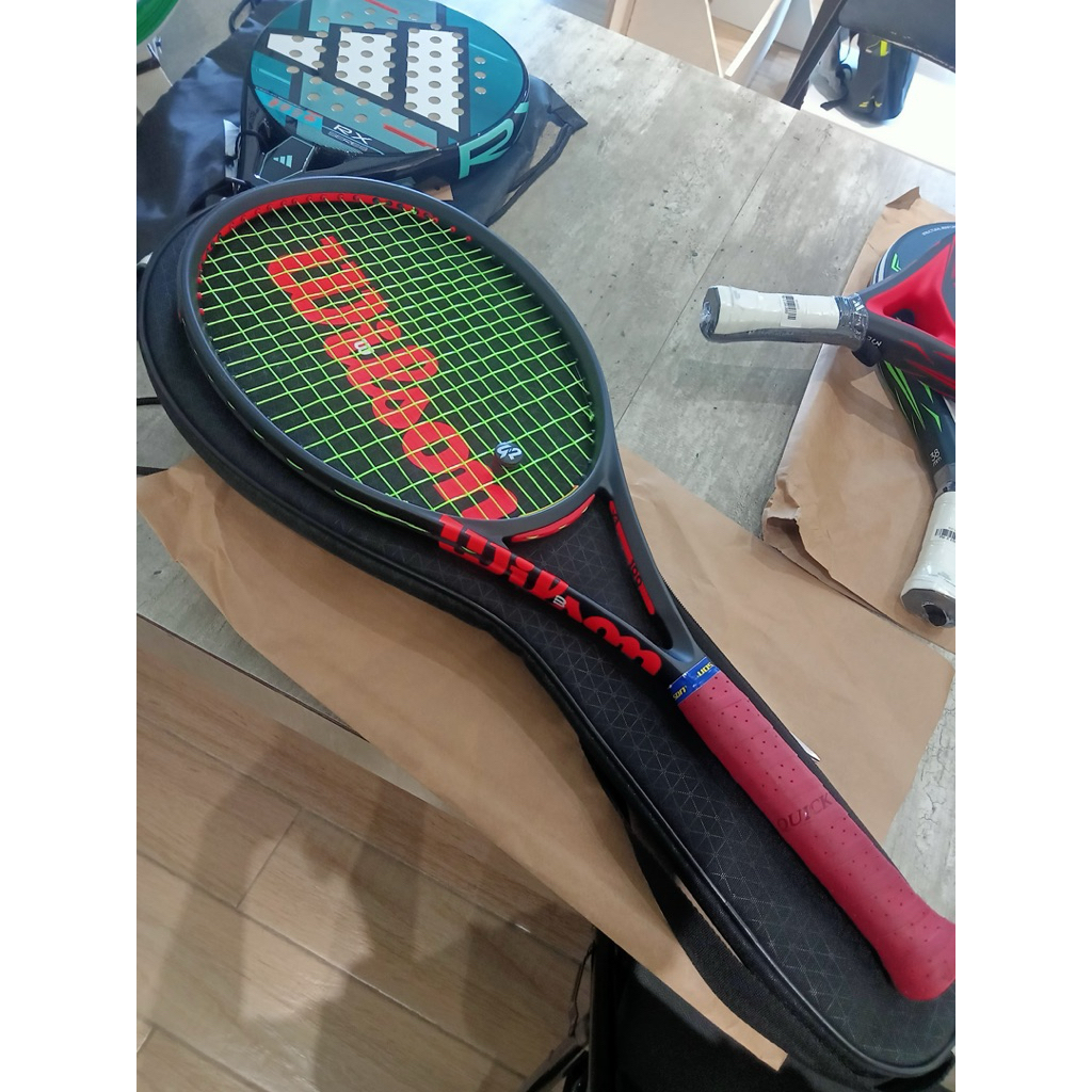 Raket second wilson clash V3 berat 265 gr head 100