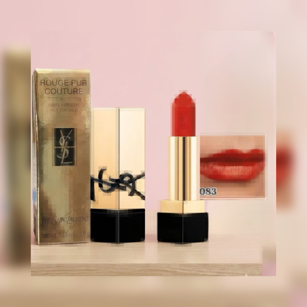 YSL Rouge Pur Couture Lipstick Tester Full Size With Box