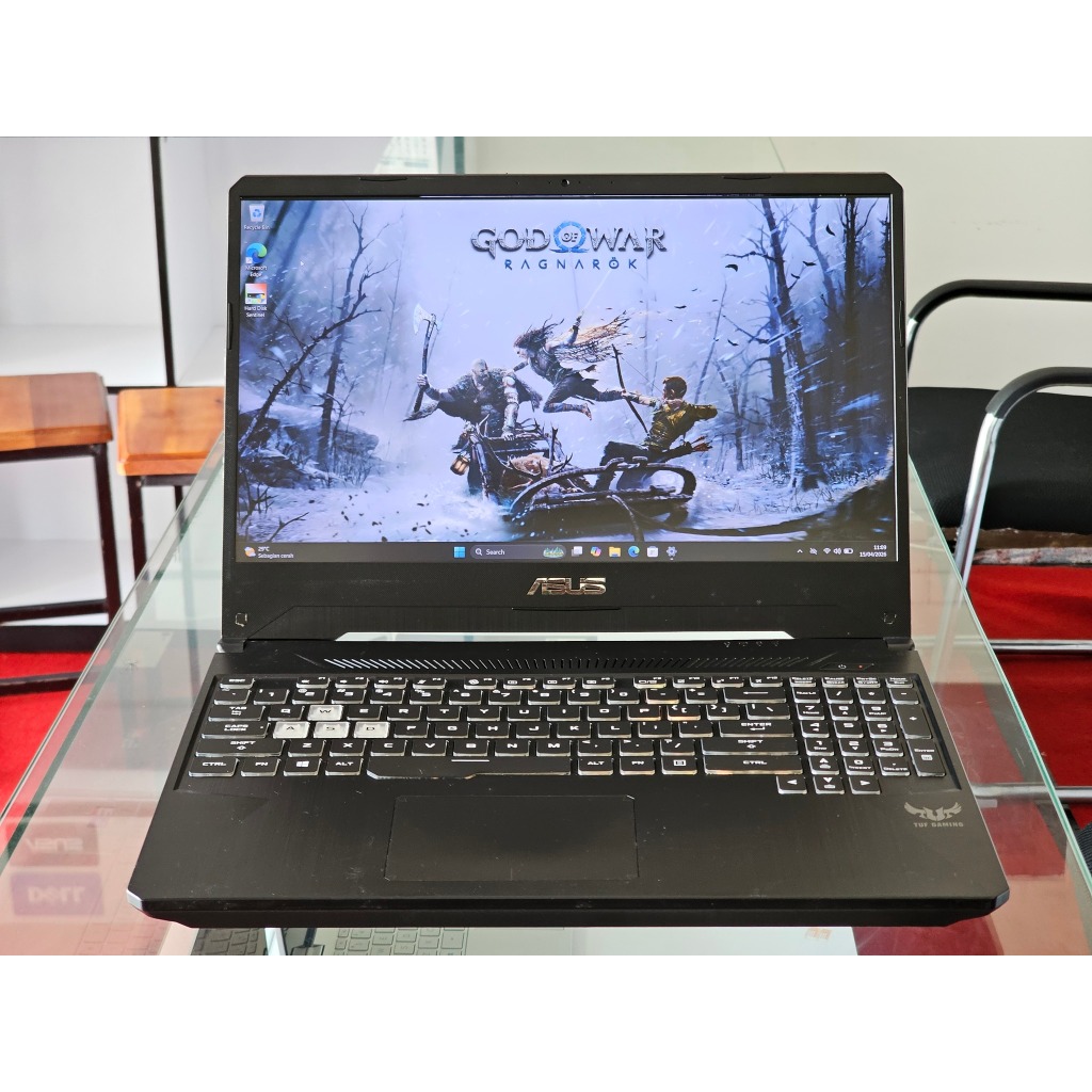 ASUS TUF FX505DT AMD Ryzen 7 3750H Nvidia GTX 1650 144 Hz RGB Gaming Editing dan Rendering
