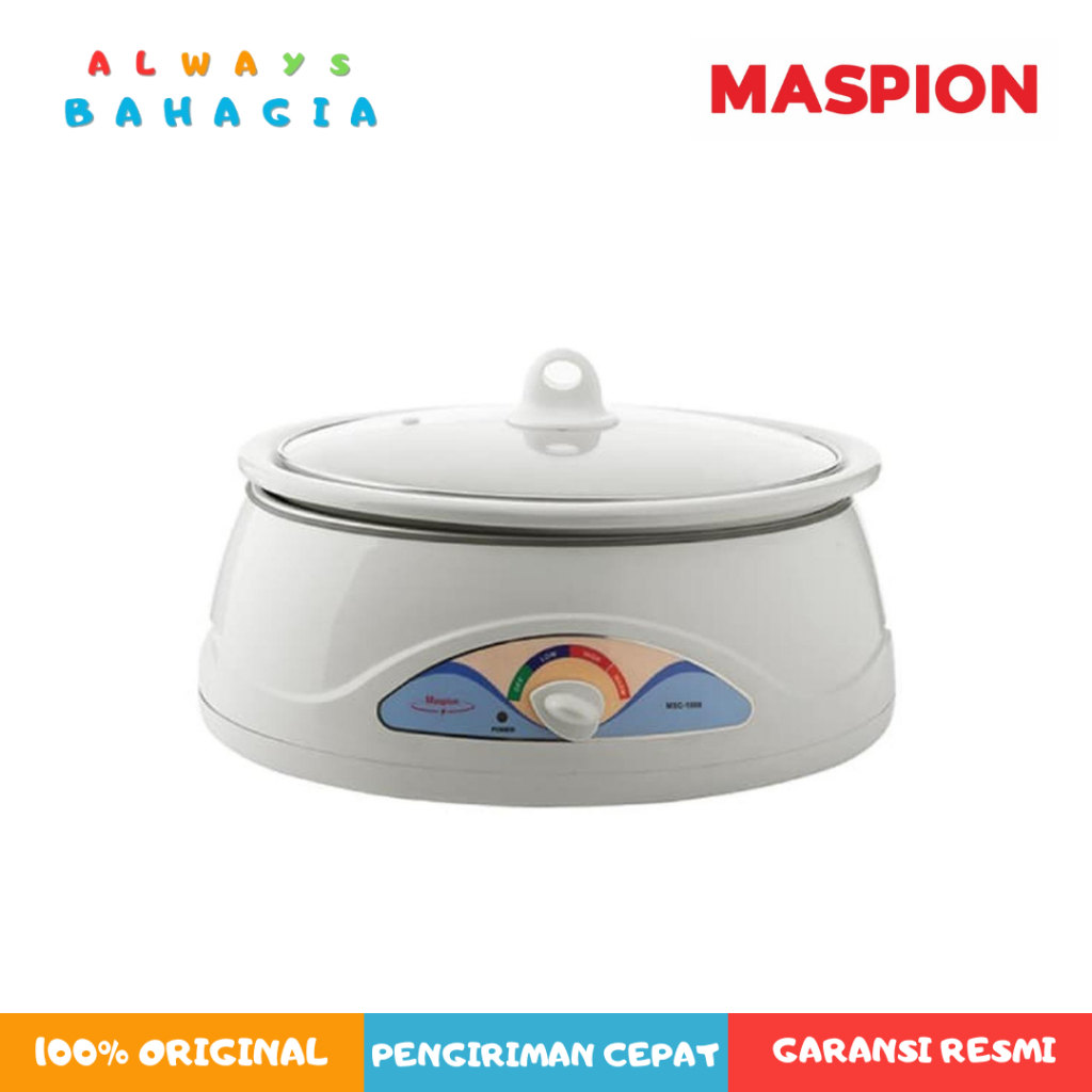 Maspion MSC-1860 Slow Cooker Maspion 6 Liter