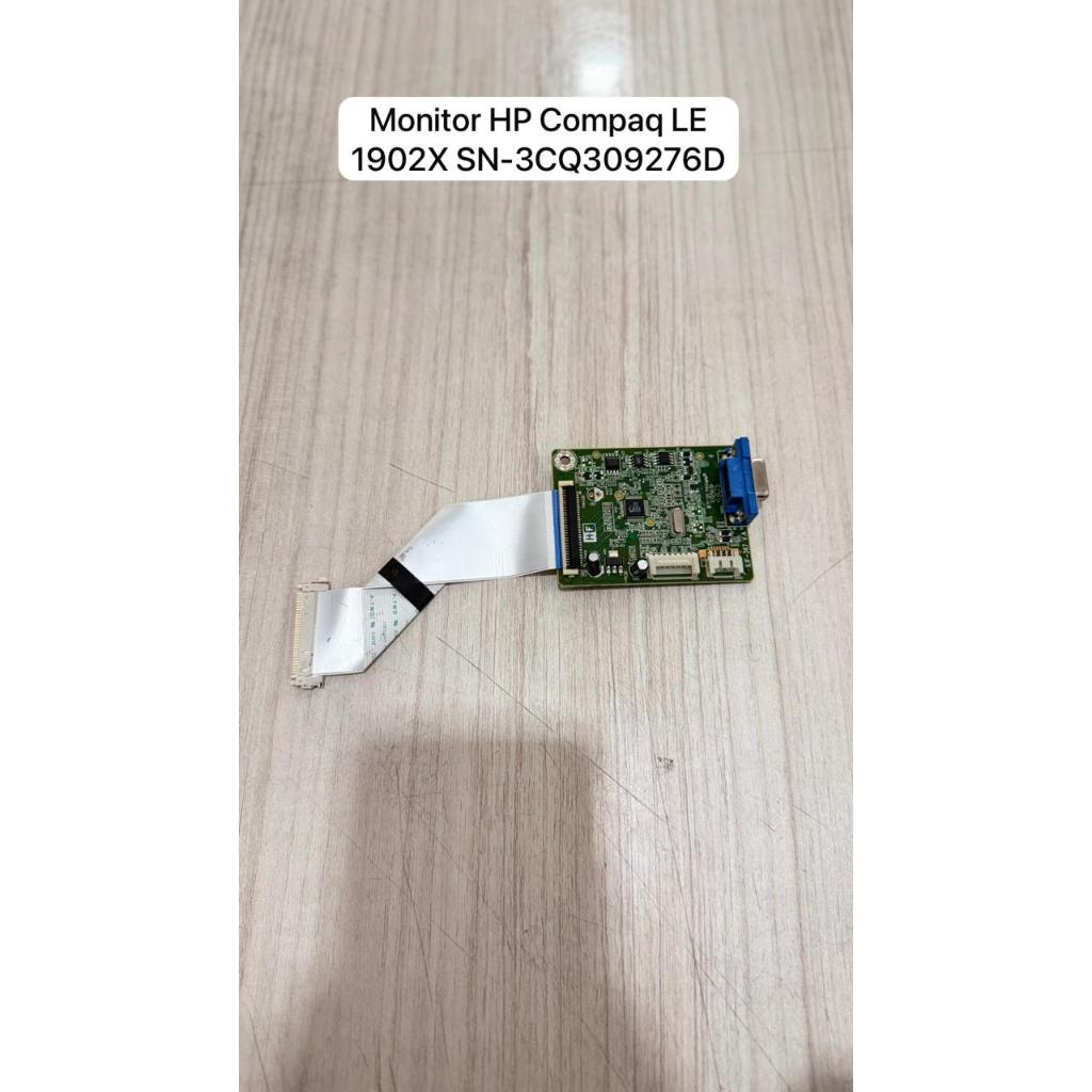 MOTHERBOARD Mainboard & Kabel Fleksibel Monitor LED HP Compaq LE 1902 x SN-3CQ309276D