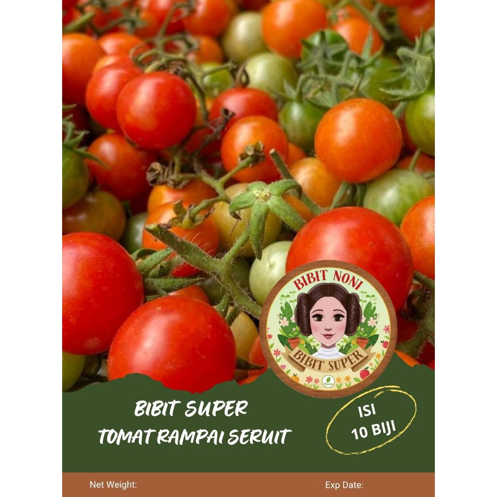 Bibit Super Tomat Rampai Seruit | Biji Benih Tomat Rampai
