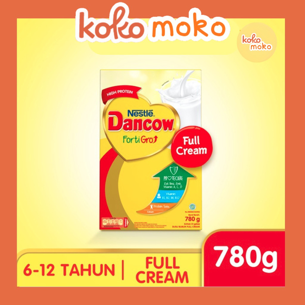 DANCOW FORTIGRO FULL CREAM 780GR / 780 GR
