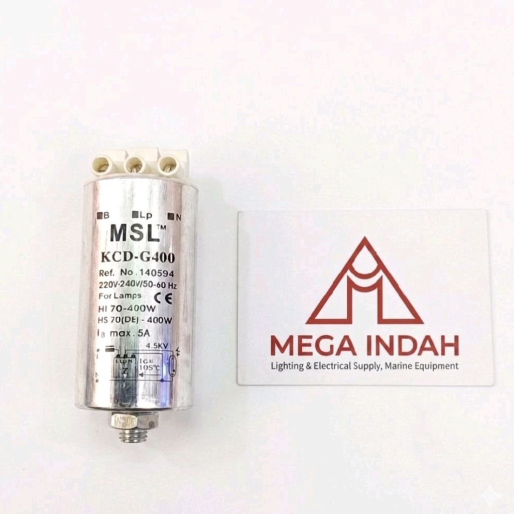ignitor lampu metal halide/sodium lamp 70w s/d 400w-220V