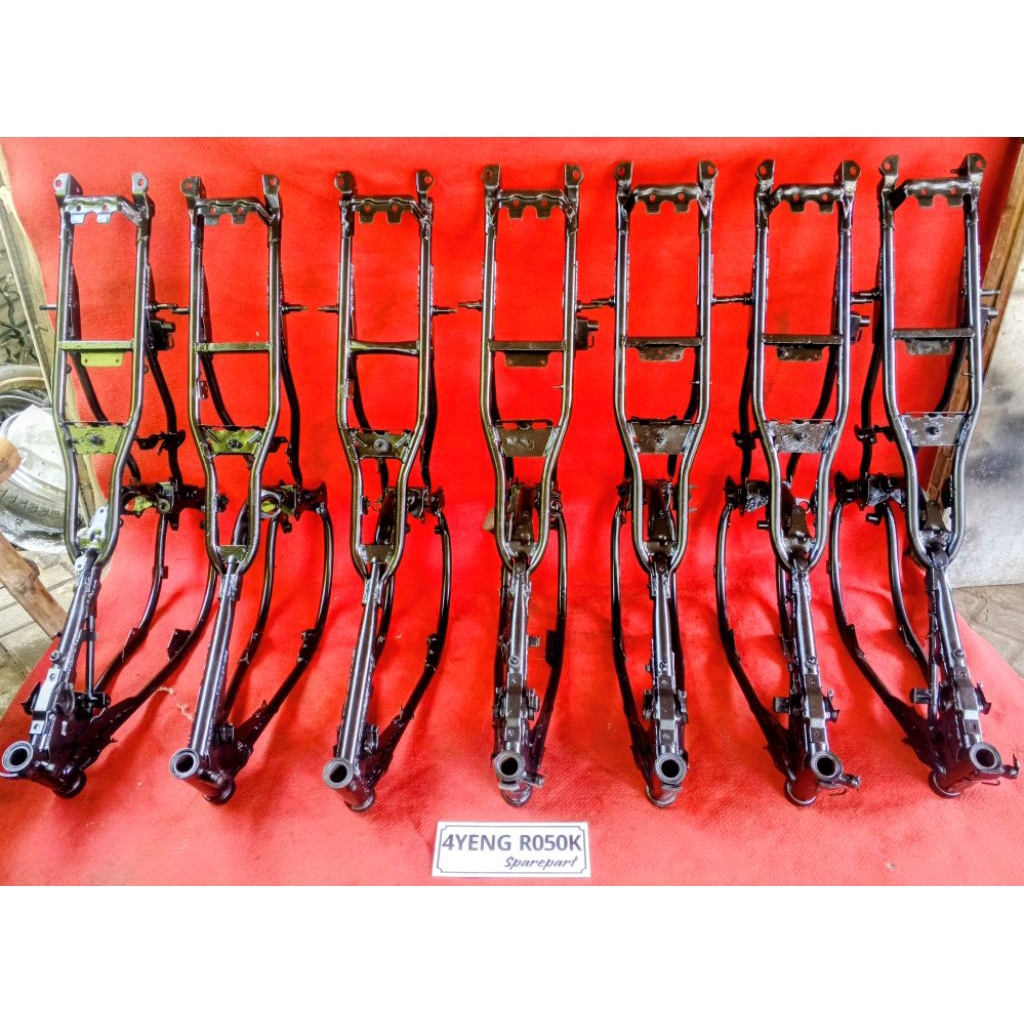 RANGKA,KERANGKA,FRAME,SASIS YAMAHA RX KING, YT 135, RC SPESIAL, RX 100, RX S, RX KING KOBRA, ORIGINA