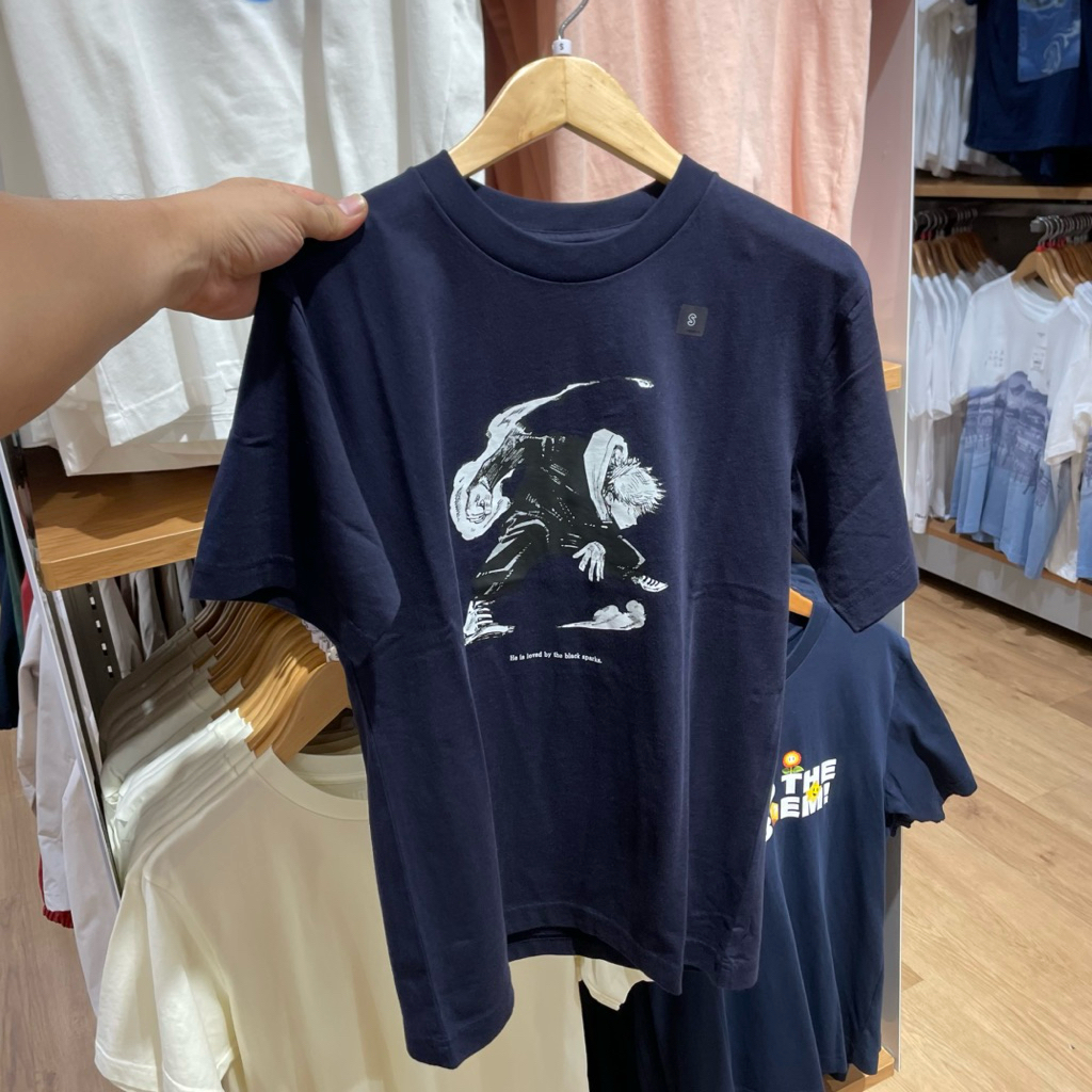 Tshirt Uniqlo Man JUJUTSU KAISEN 69 navy