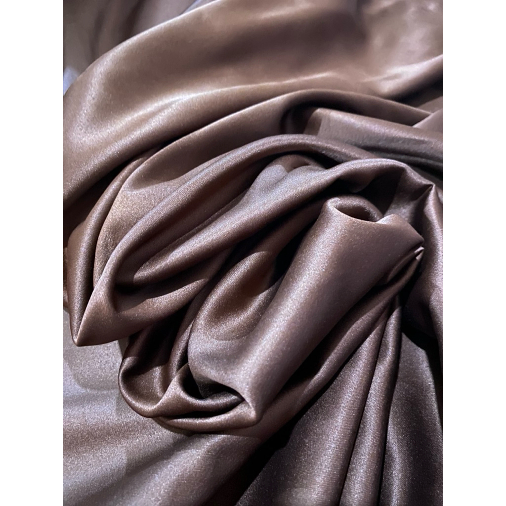 KAIN SATIN ROBERTO CAVALI TERMURAH‼️HARGA PER 0.5 METER
