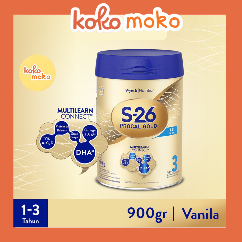 S26 PROCAL GOLD TAHAP 3 900gr / S-26 900 gr