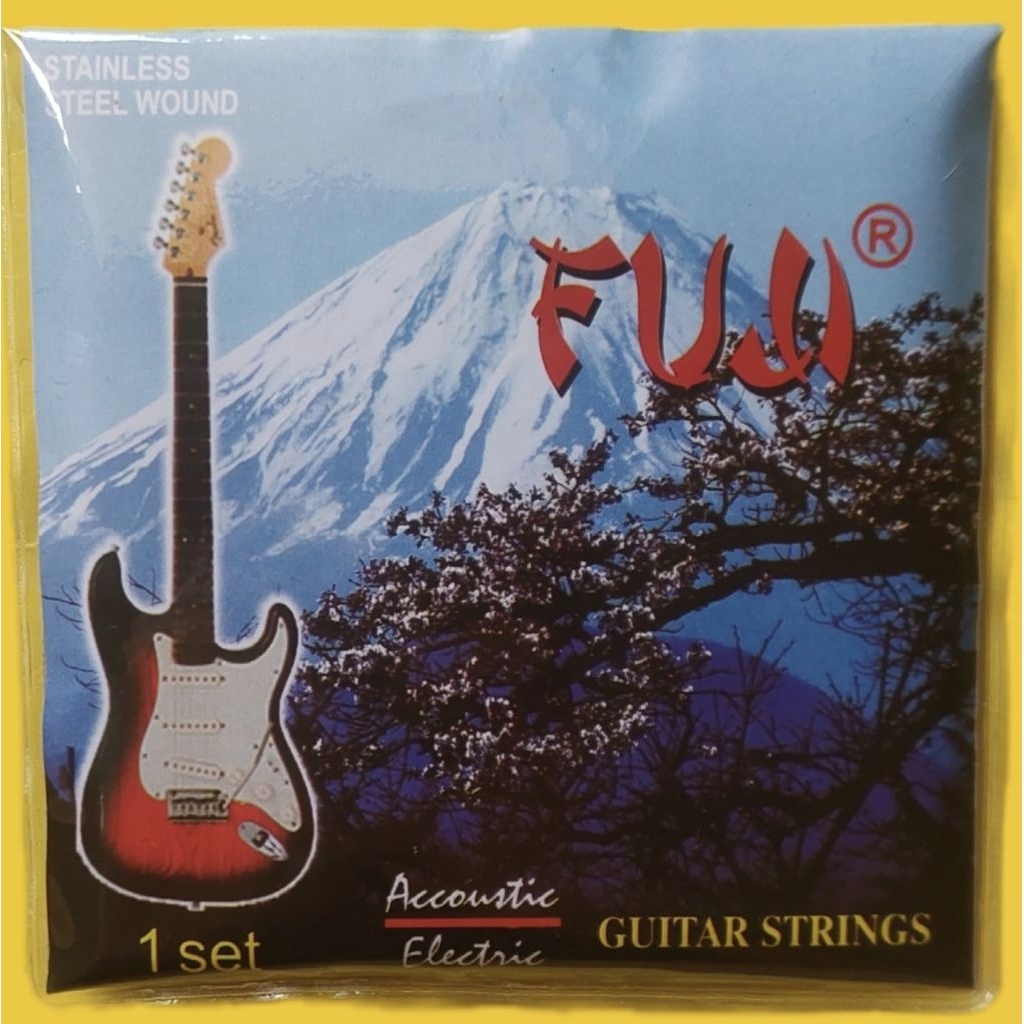 Senar Gitar 1 Set Akustic Dan Electrik 009 - Senar Gitar 1 Set Akustic dan Electrik