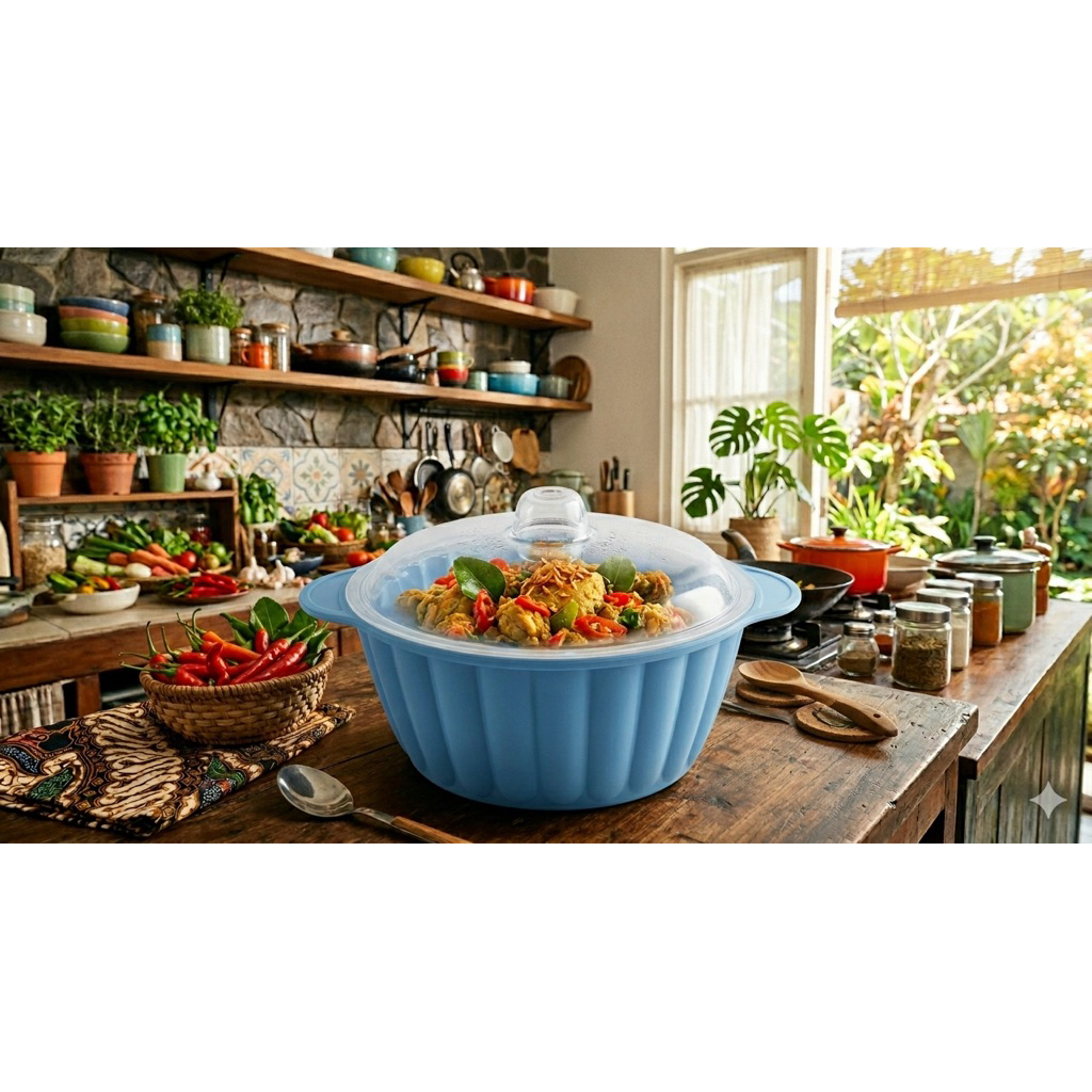 Onyx Seiv Sevilla Casserole Bulat 11” 27110SB-Blue