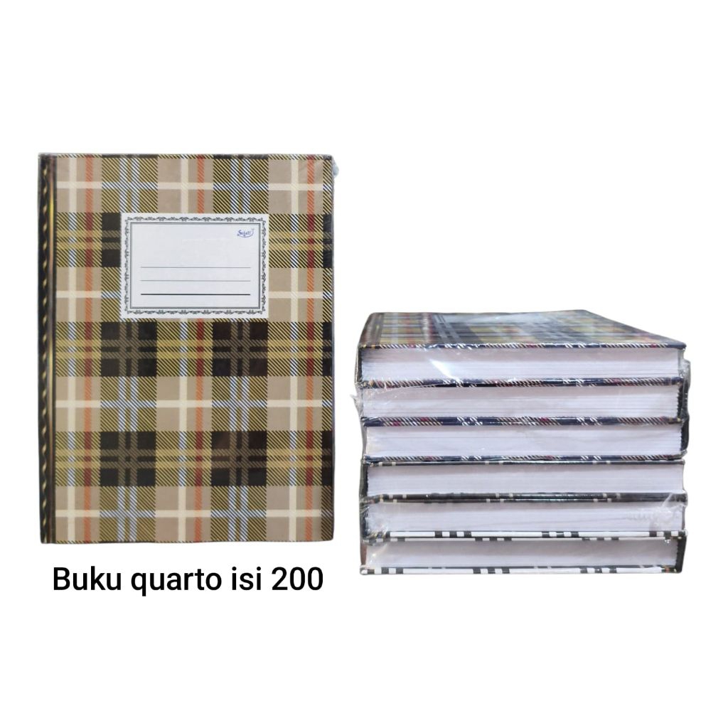 Buku quarto isi 200 lembar #