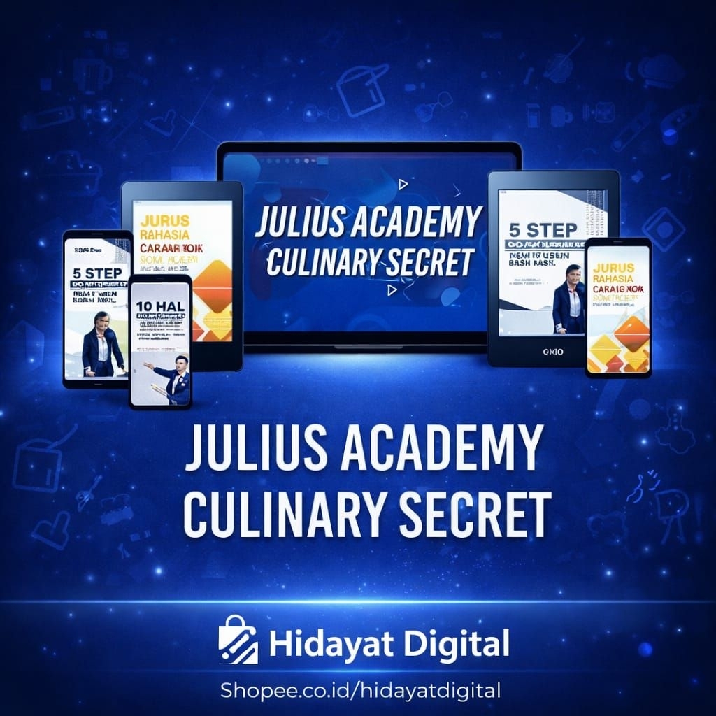 KELAS JULIUS ACADEMY CULYNARI SECRET- BISNIS KULINER TERMURAH RATUSAN JUTA- (bahasa Indonesia)
