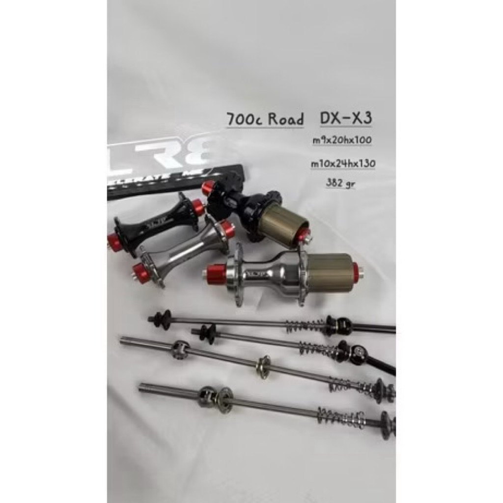 Hub XLR8 DX-X3 20&24h jangkrik sepasang rimbrake roadbike seli