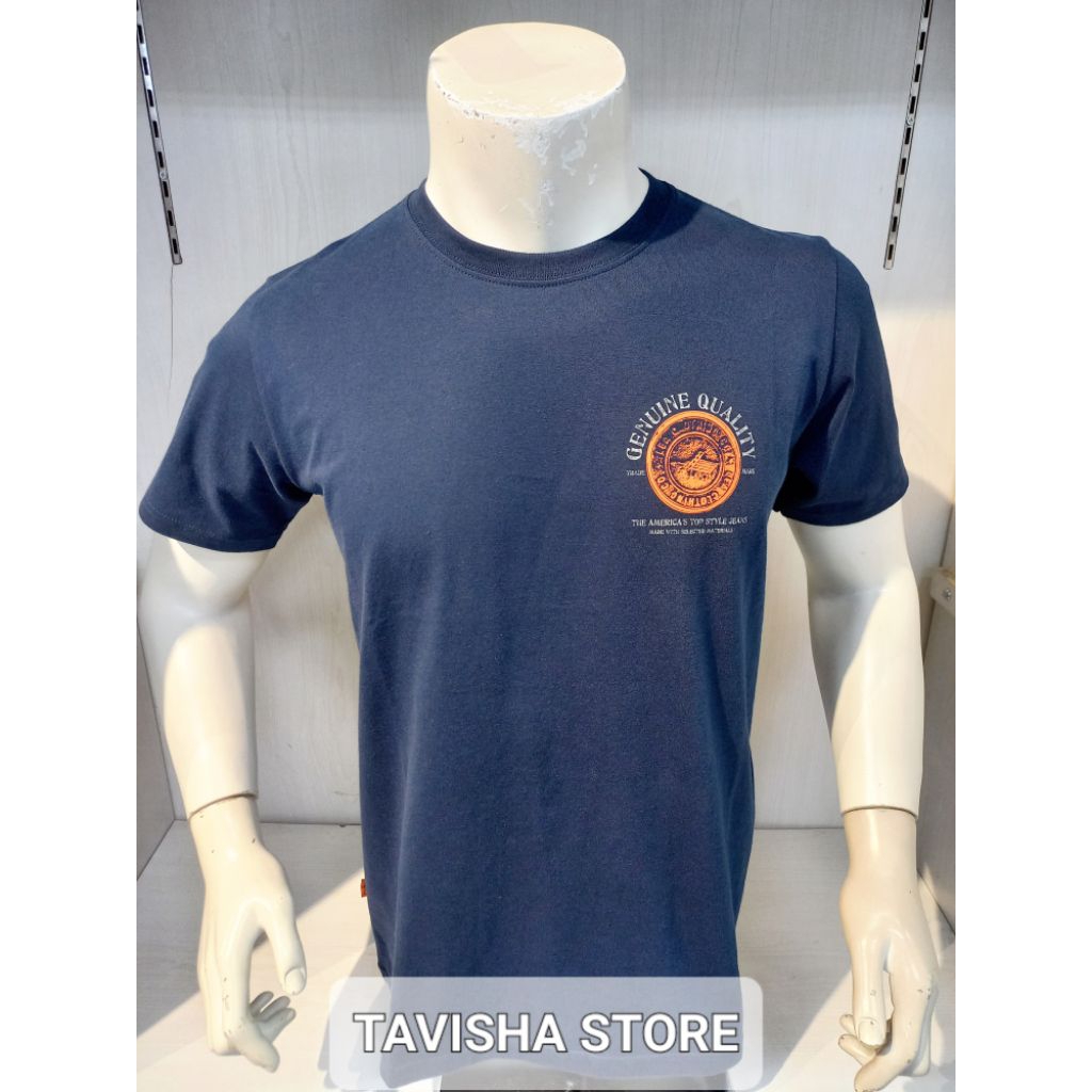 Kaos LEA Original-Regular Fit Casual Cowok|Premium Best Seller