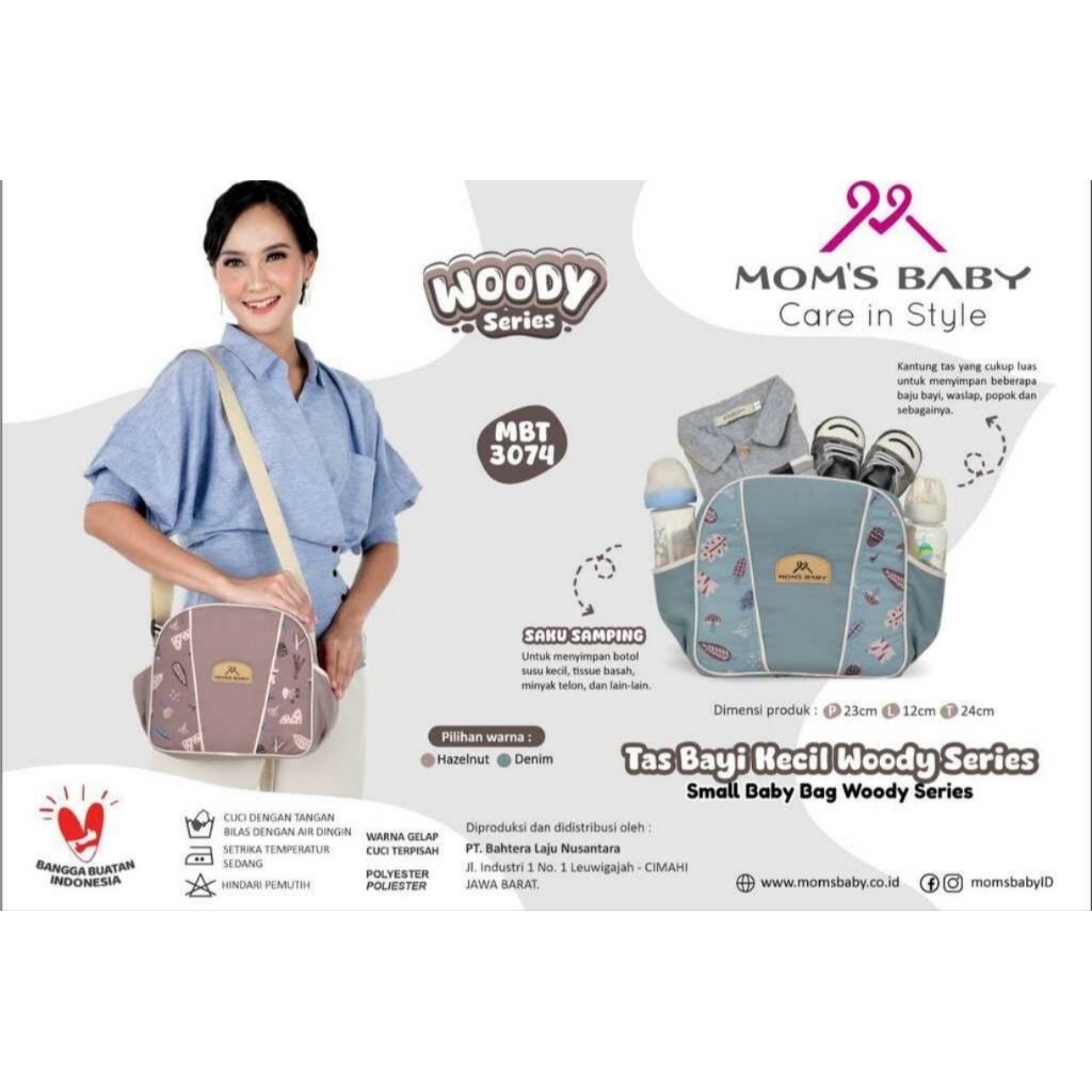 Moms baby tas bayi/tas perlengkapan bayi