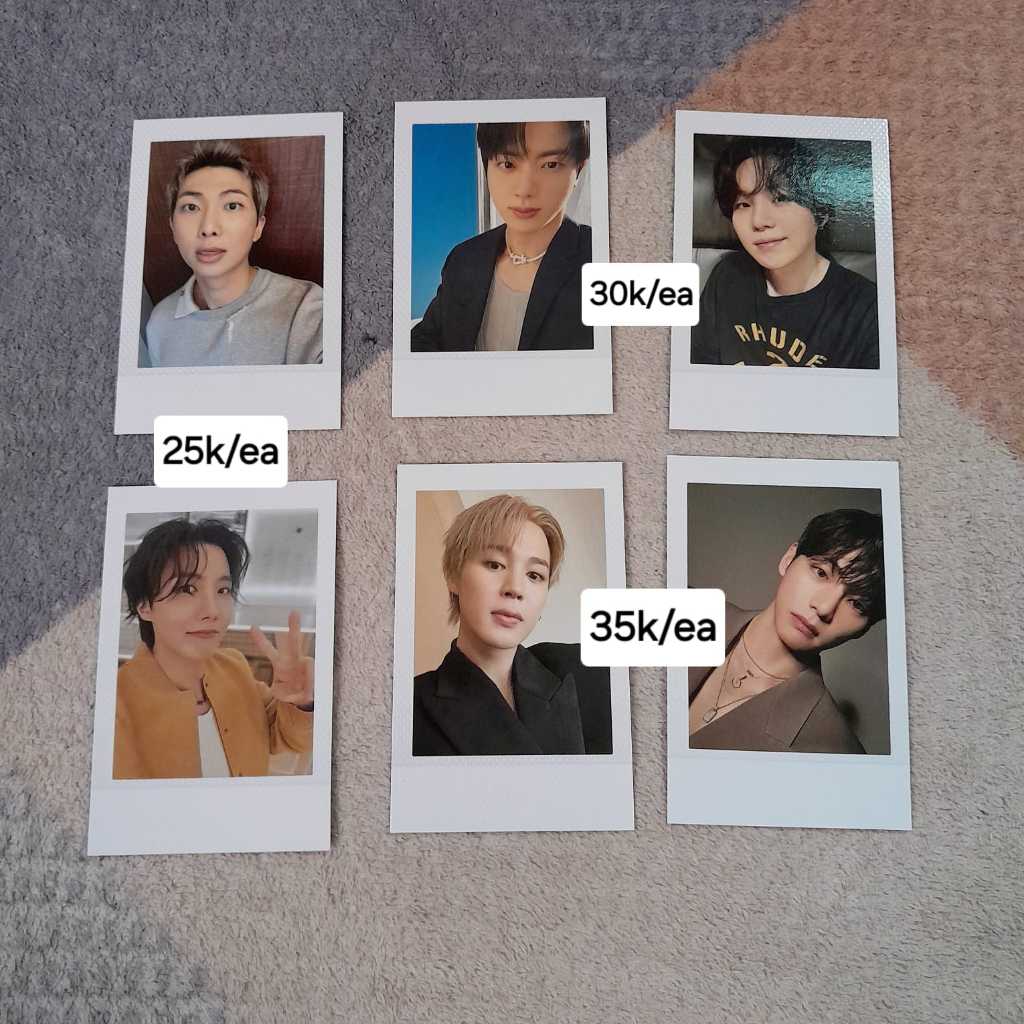 Photocard Polaroid BTS Lightstick  (LS) Ver 4