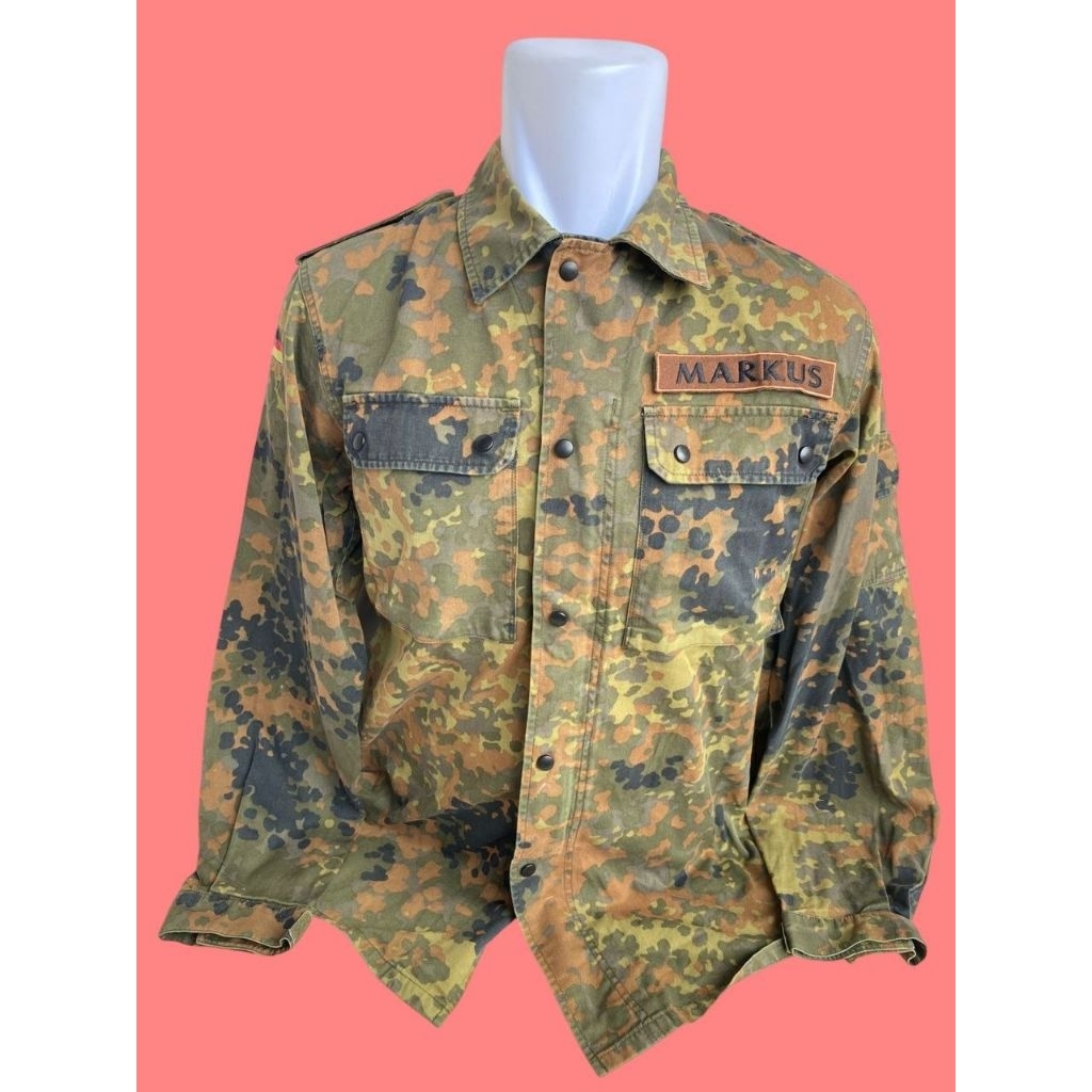 Kemeja BDU Camo Loreng Flecktarn Tentara Jerman Army Original (36)
