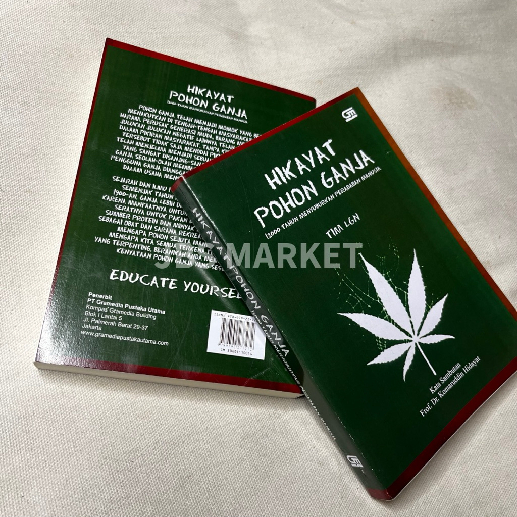 BUKU HIKAYAT POHON GANJA - TIM LGN - KOMARUDDIN HIDAYAT