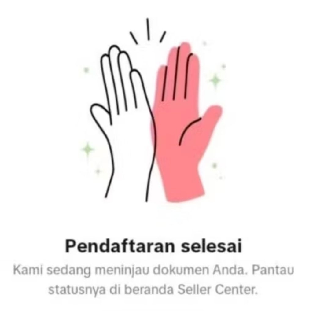 Akun Seller Center Tiktok Shop Fresh Baru Terima Beres Proses Langsung Jadi