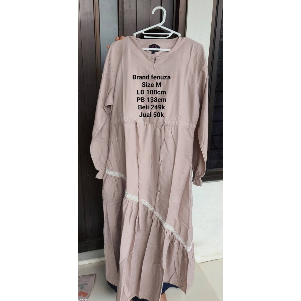 preloved gamis fenuza