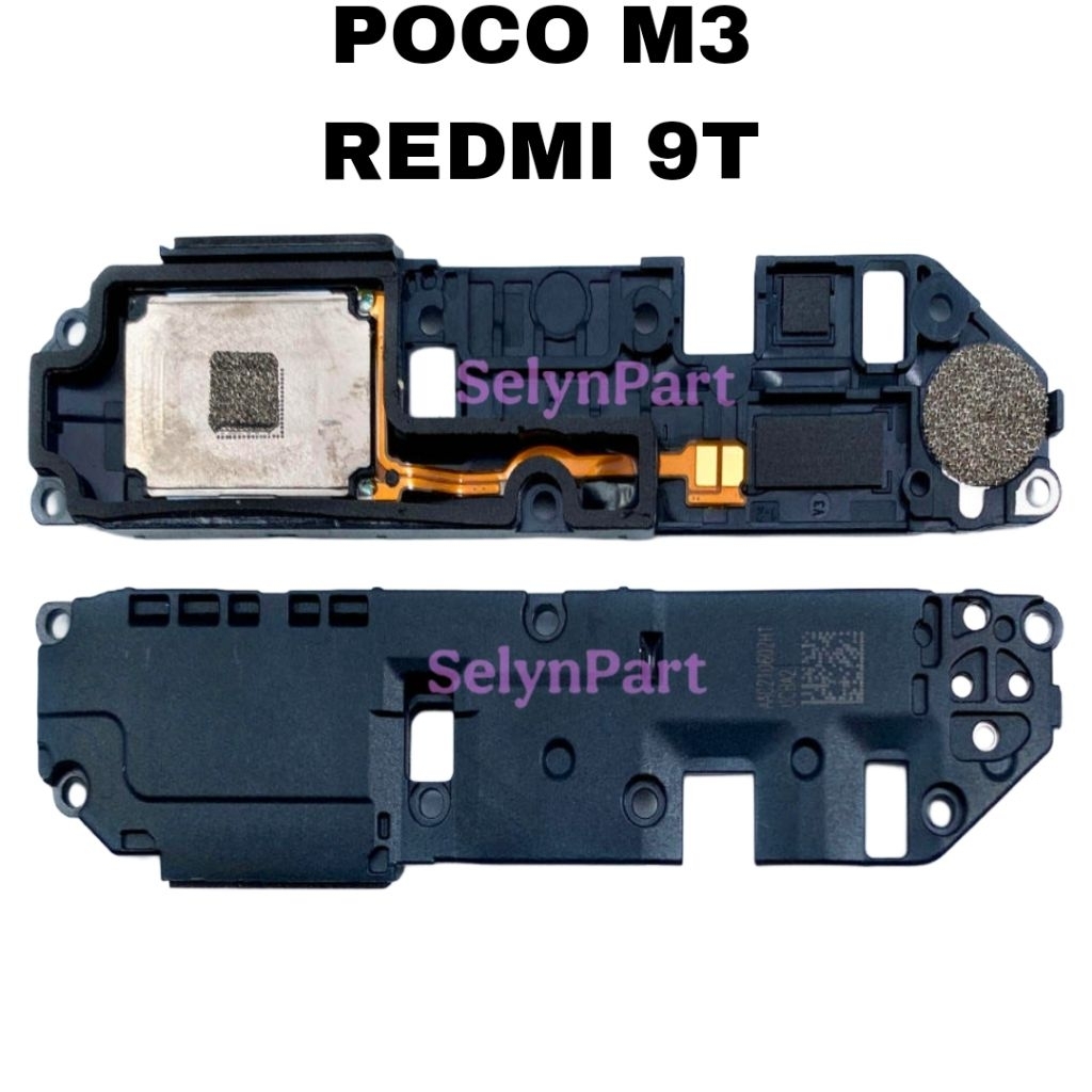 SPEAKER MUSIK BAWAH / BUZZER BAWAH FULSHET ORI HP XIAOMI REDMI 9T / POCO M3