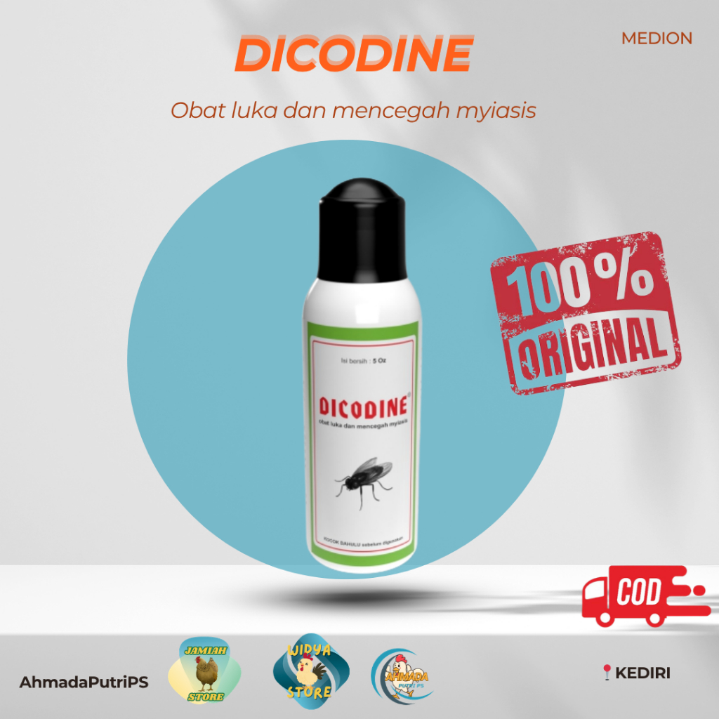 DICODINE OBAT SEMPROT LUKA MEDION