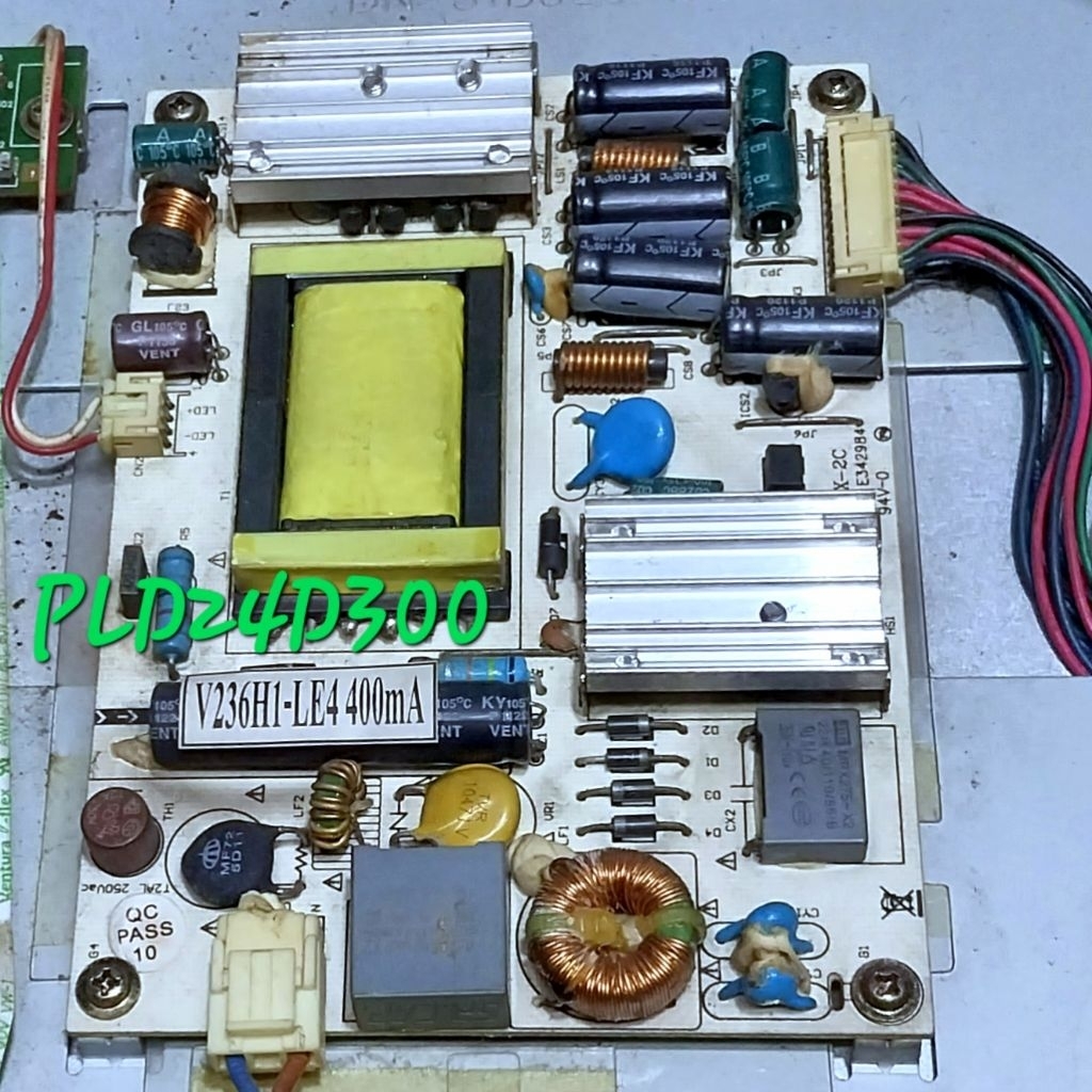 PSU TV LED POLYTRON PLD 24D300 PLD24D300 24D300 ORIGINAL REGULATOR POWER SUPPLY