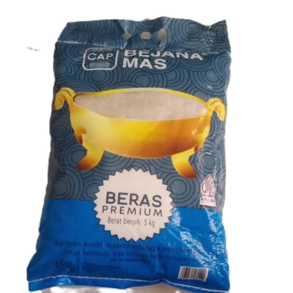 Beras Bejana Mas 5kg Beras Mangkok
