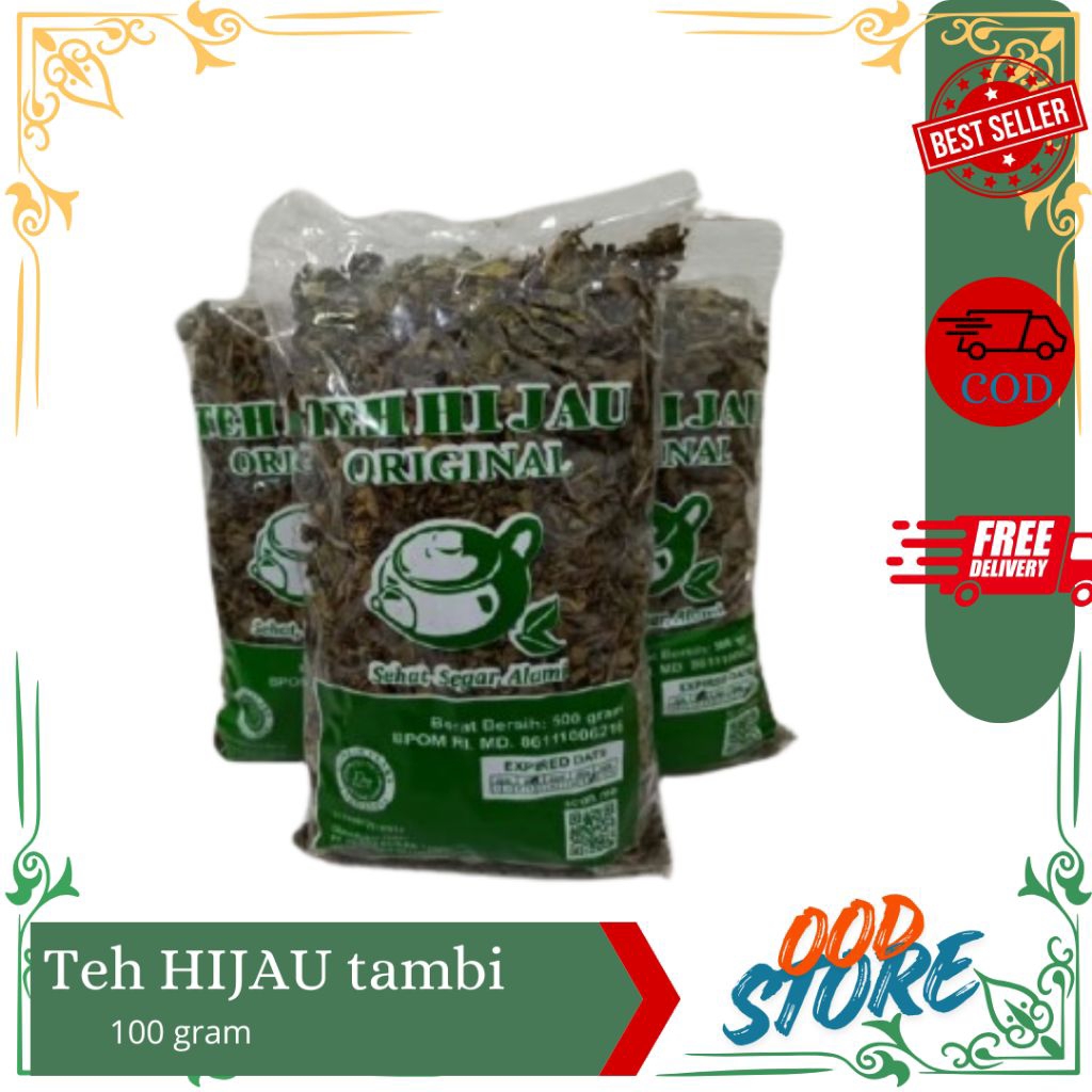 TEH TAMBI WONOSOBO - TEH HIJAU TAMBI 100 GRAM