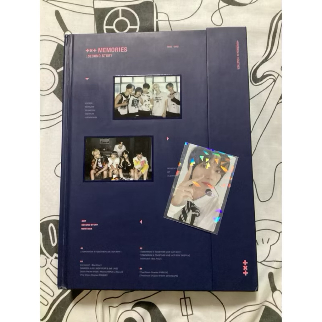 REQ TXT 2ND MEMORIES SECOND STORY DVD FULLSET + RPC Beomgyu