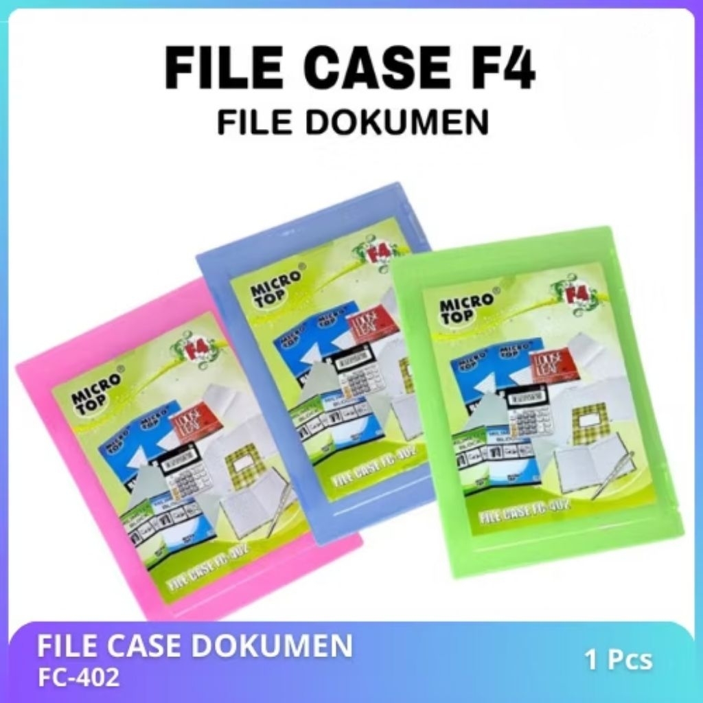 BOS/box FILE CASE F4/ HARD CASE DOKUMEN/ MAP CASE/ KERTAS/OFFICE/ SEKOLAH