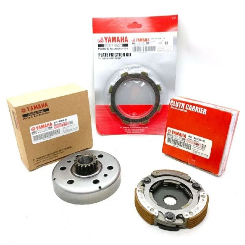 Yamaha Kit Kopling Jupiter Z Pulley Ganda Kampas Ganda Plat Kopling Original Spare Part Motor