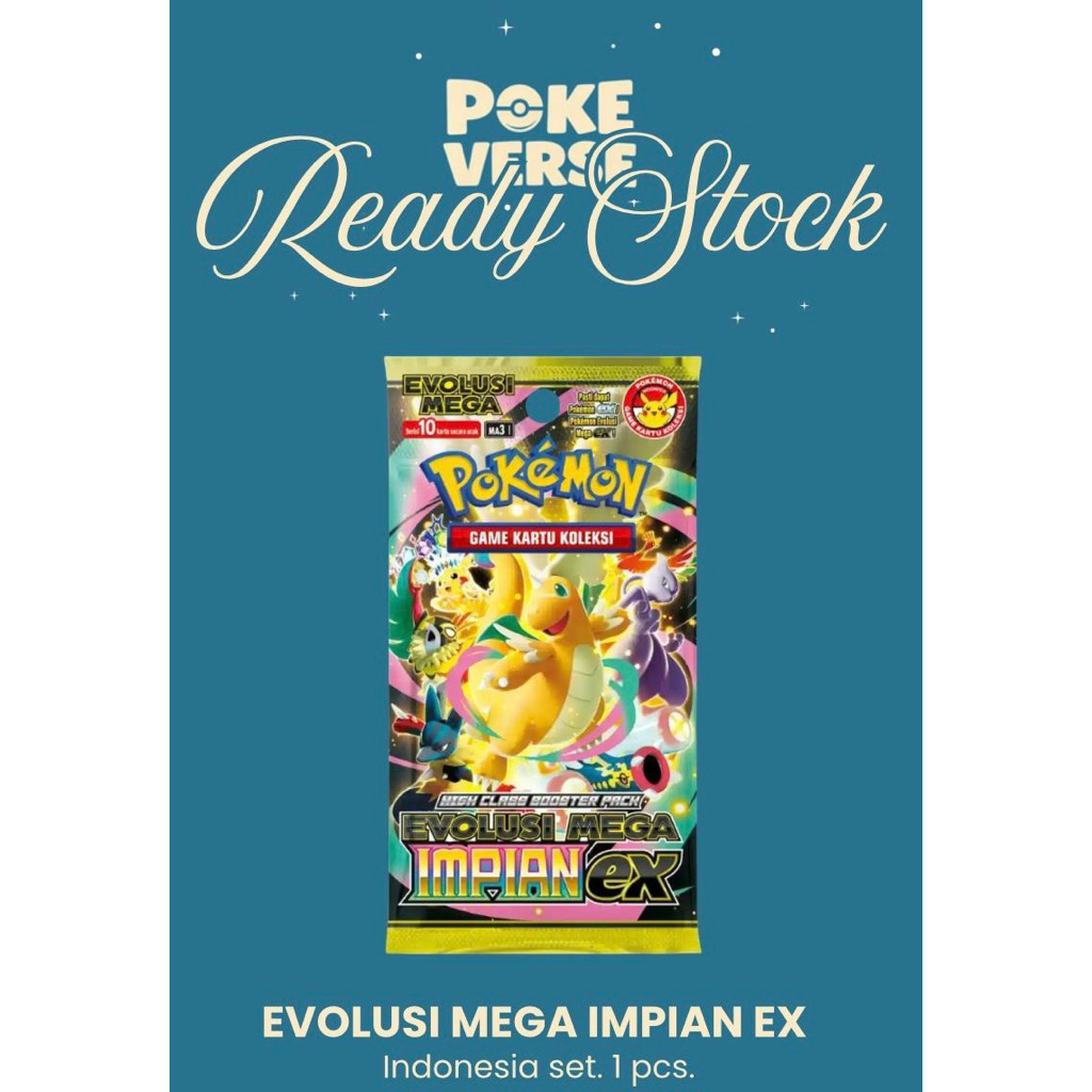 POKEMON TCG “Evolusi Mega Impian EX”